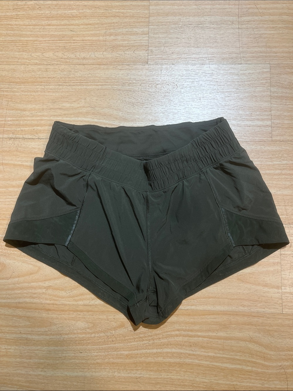 lululemon athletica Olive Green Women's Athletic Shorts